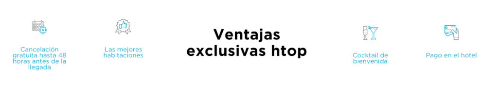 Ventajas de reservar en la web oficial de htop Hotels