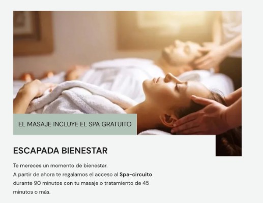 Oferta Spa para el hotel Atzavara