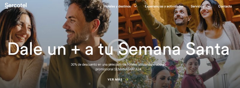 30% en la oferta de Semana Santa de Sercotel Hotels