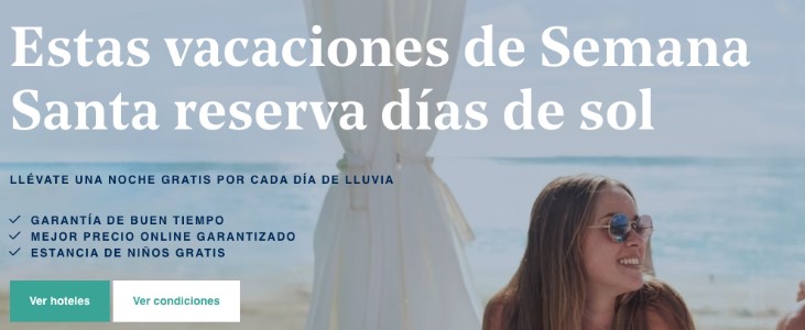 Promo vacaciones de Semana Santa