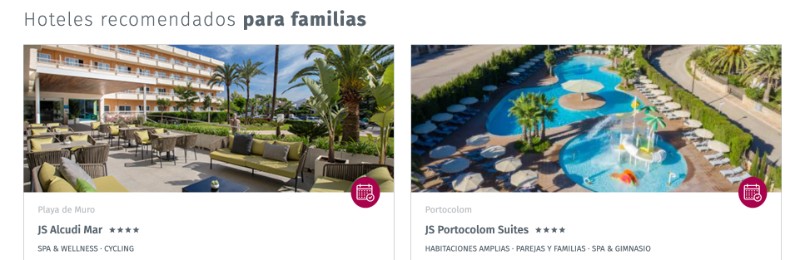 Hoteles recomendados para familias