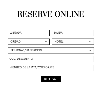 Código descuento web Derby Hotels