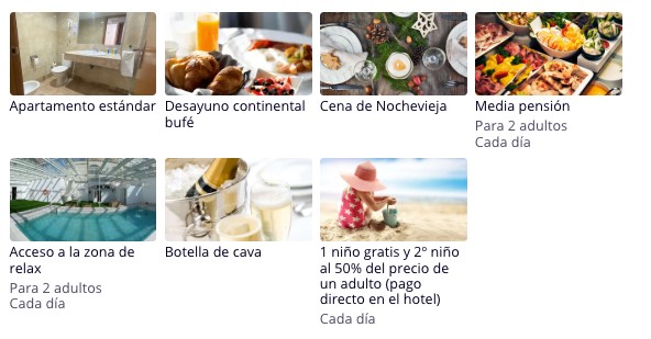 Pack hotel + cena de Nochevieja, incluyendo desayuno y actividades para niños